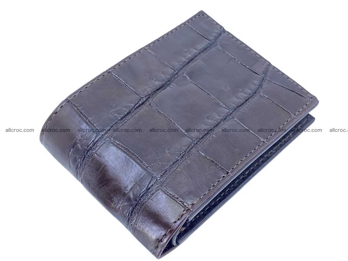 Crocodile leather short wallet 2748 Foto 5