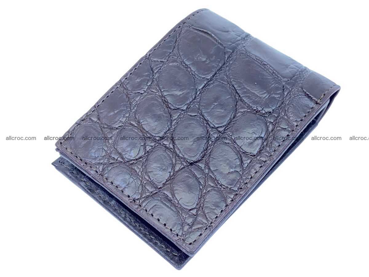 Crocodile leather short wallet 2748 Foto 4