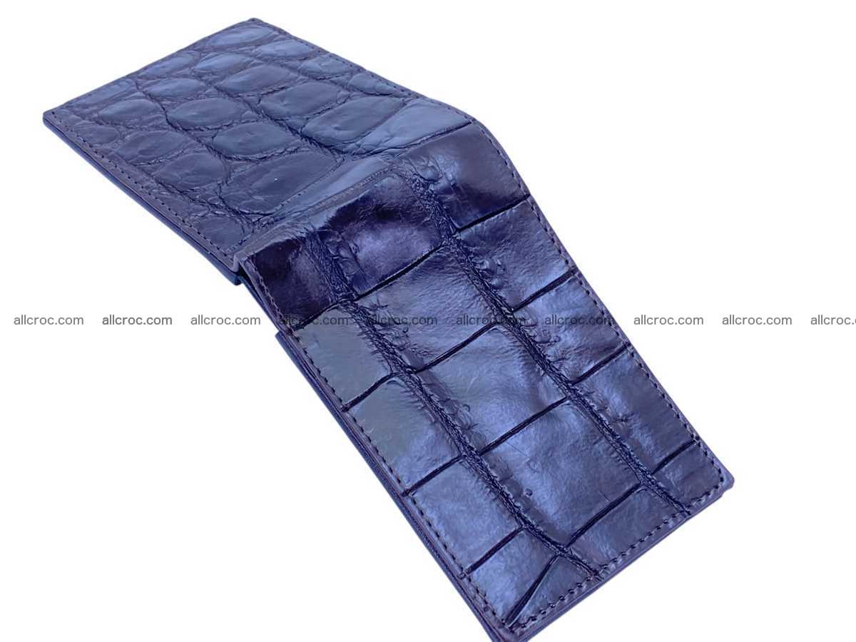 Crocodile leather short wallet 2748 Foto 7