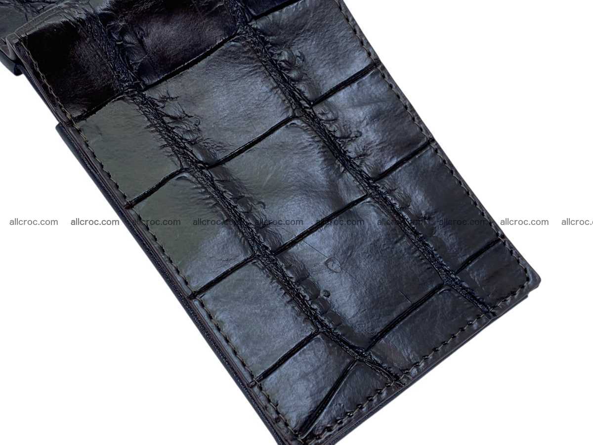 Crocodile leather short wallet 2748 Foto 8