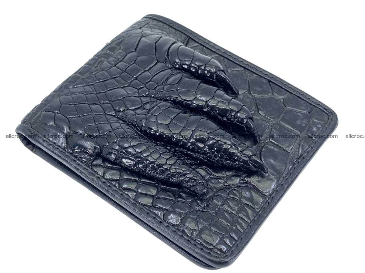 Crocodile leather wallet with paw 2631 Foto 1