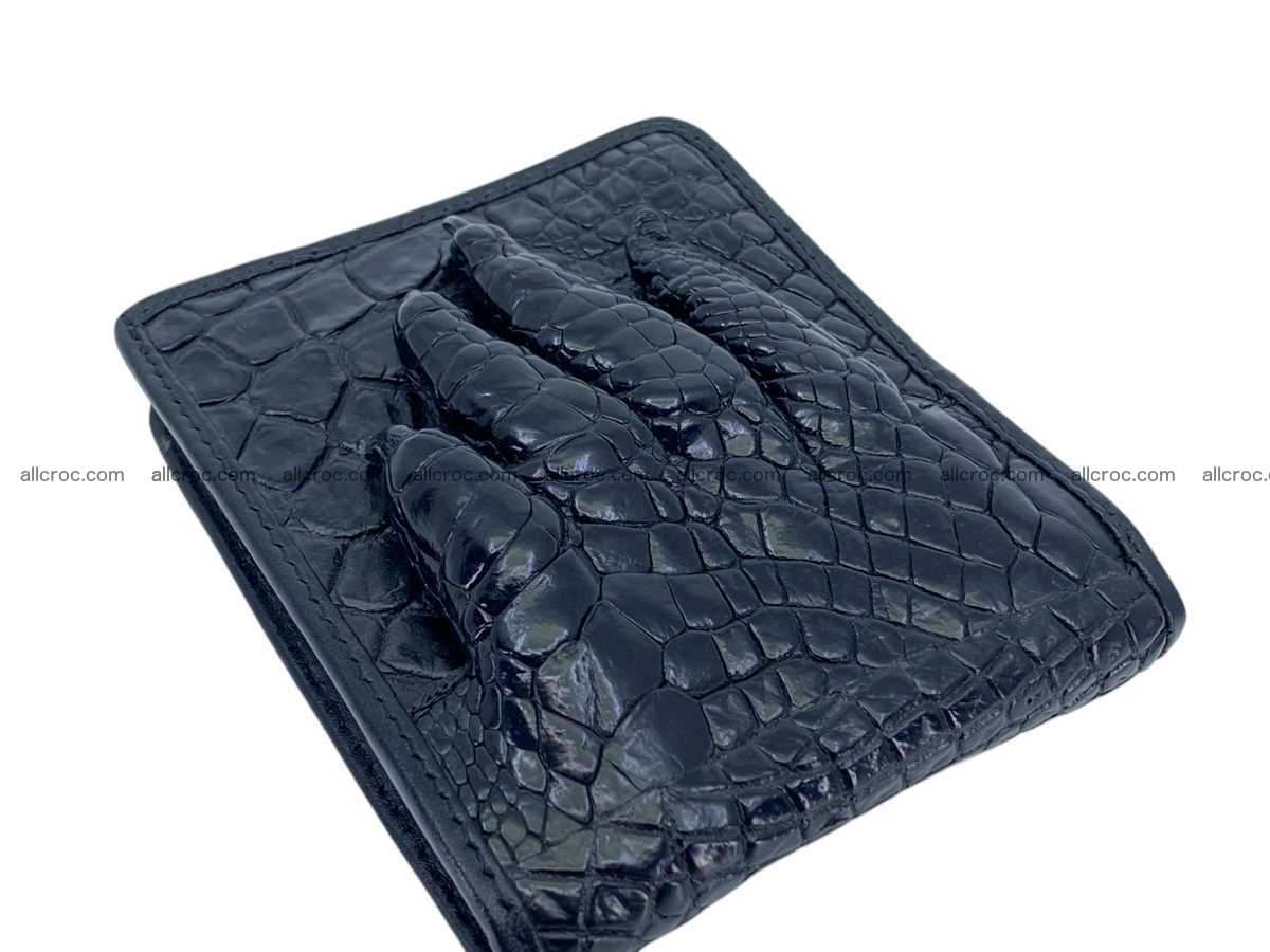Crocodile leather wallet with paw 2631 Foto 5