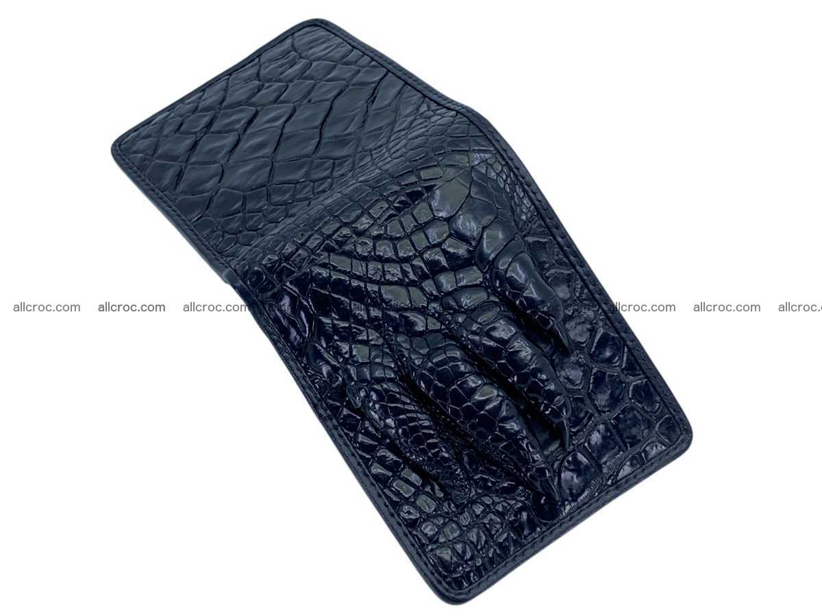 Crocodile leather wallet with paw 2631 Foto 3