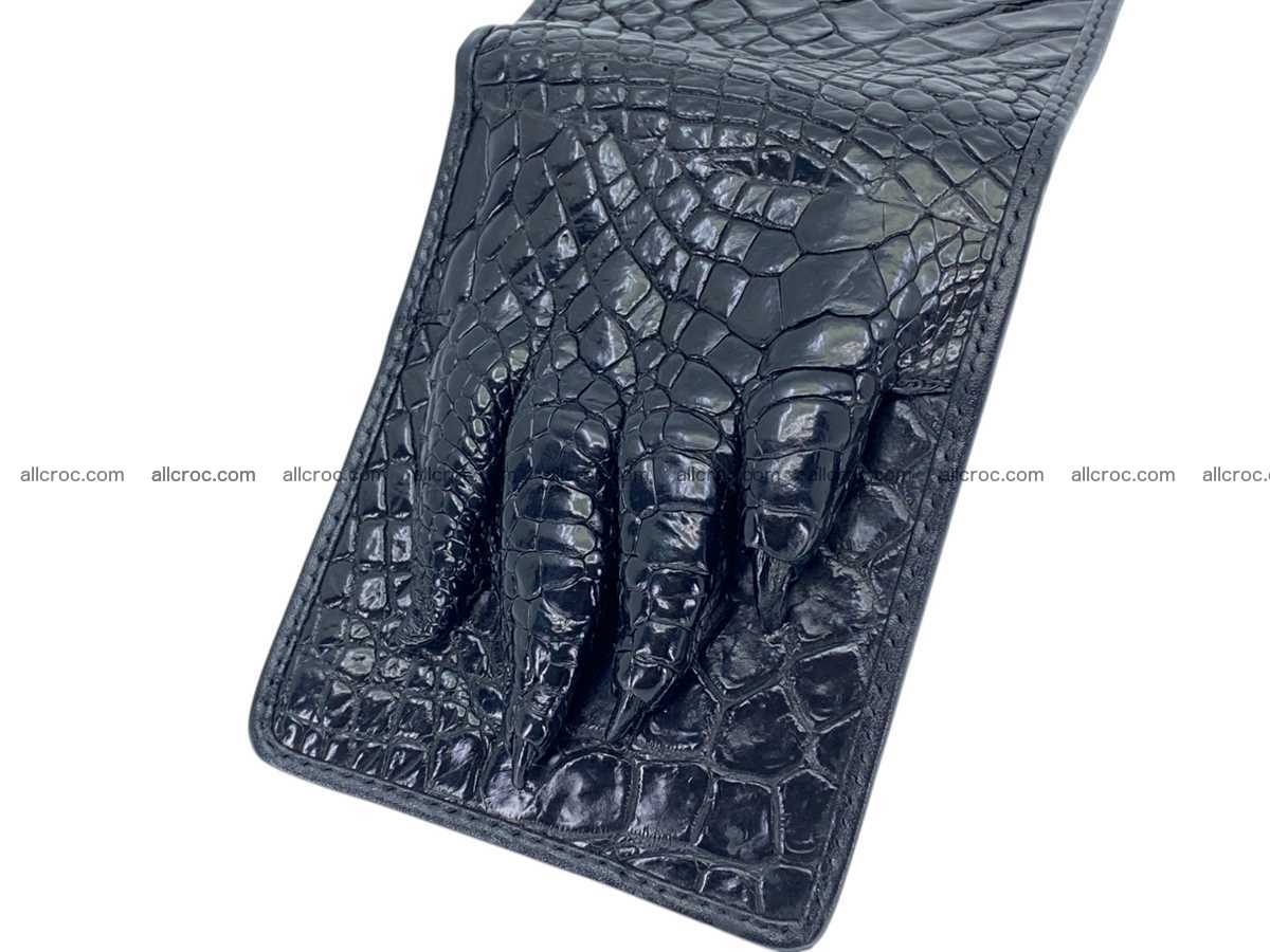 Crocodile leather wallet with paw 2631 Foto 2