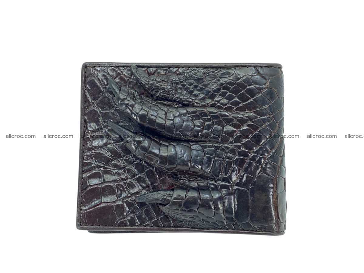 Crocodile leather wallet with paw 2630 Foto 2