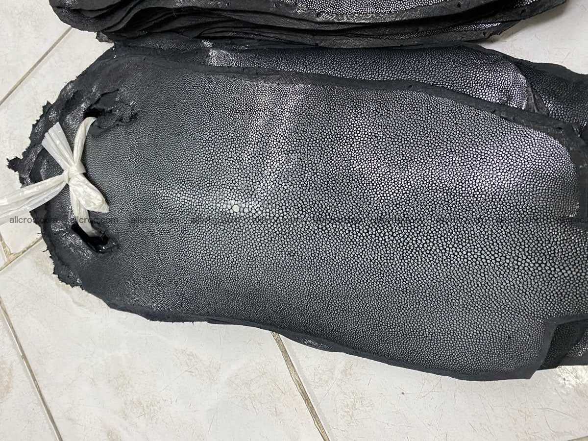 Polished stingray leather 7 inches long shape 2383 Foto 0