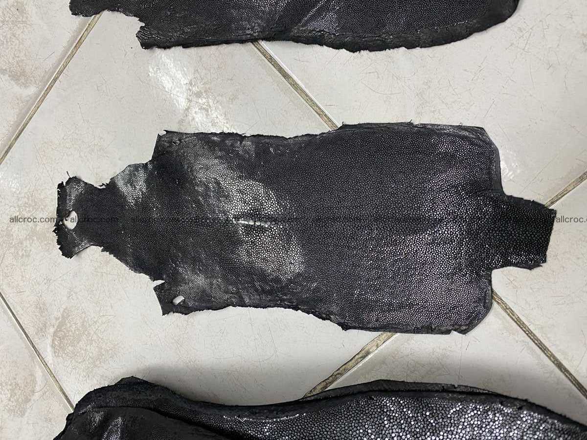 Polished stingray leather 4 inches long shape 2380 Foto 0