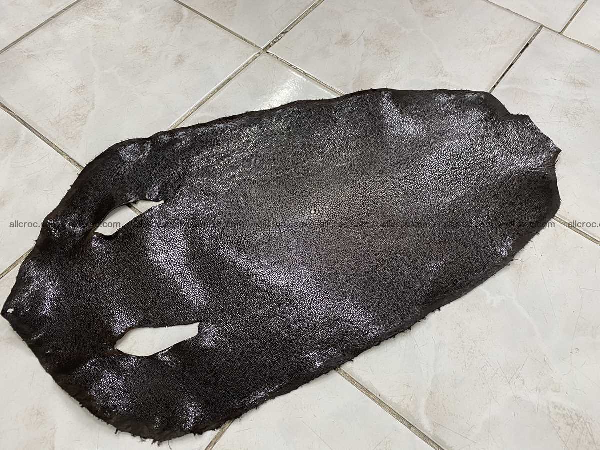 Polished stingray leather 10 inches round shape 2358 Foto 0