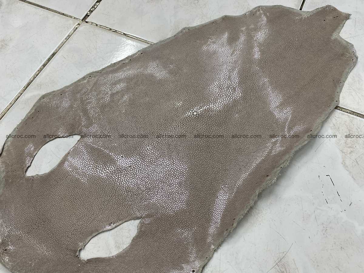 Polished stingray leather 11 inches round shape 2363 Foto 0