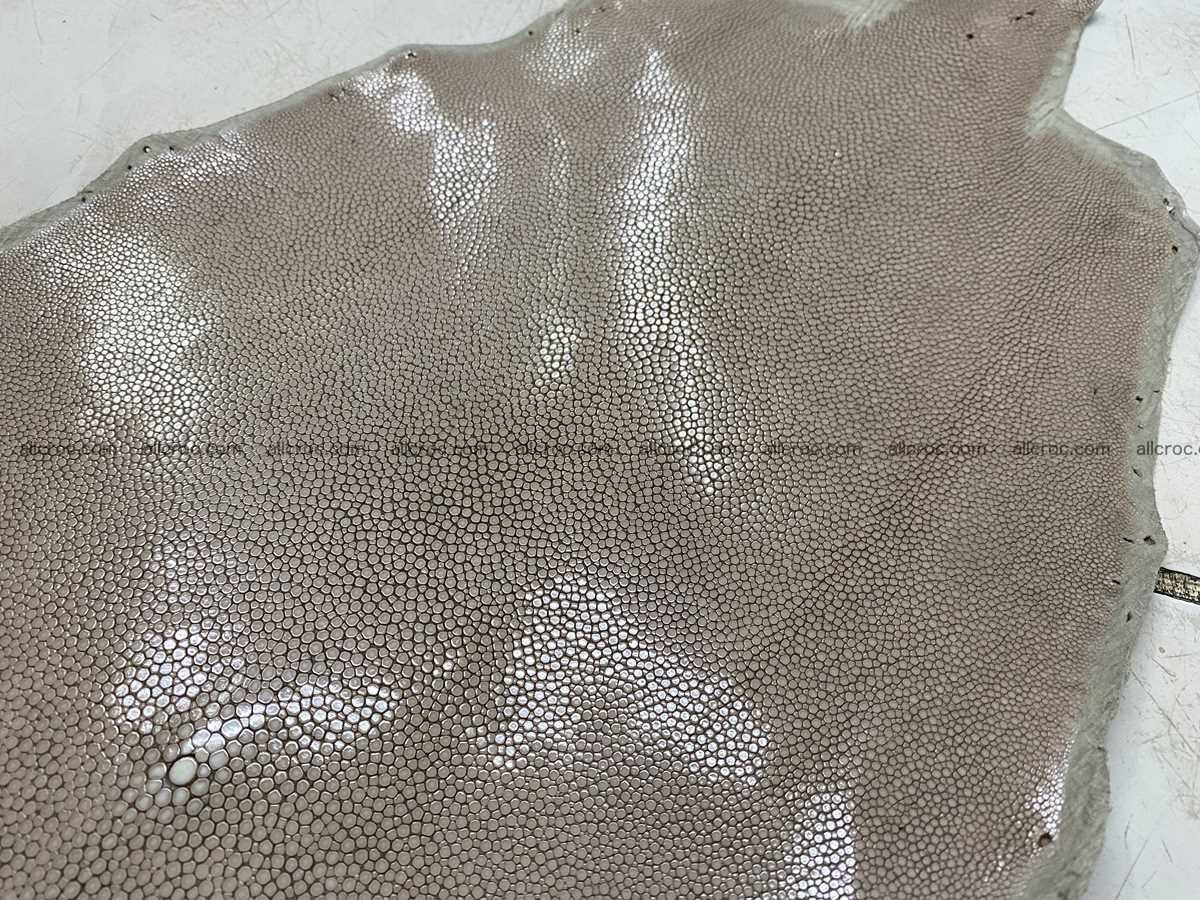 Polished stingray leather 11 inches round shape 2363 Foto 3