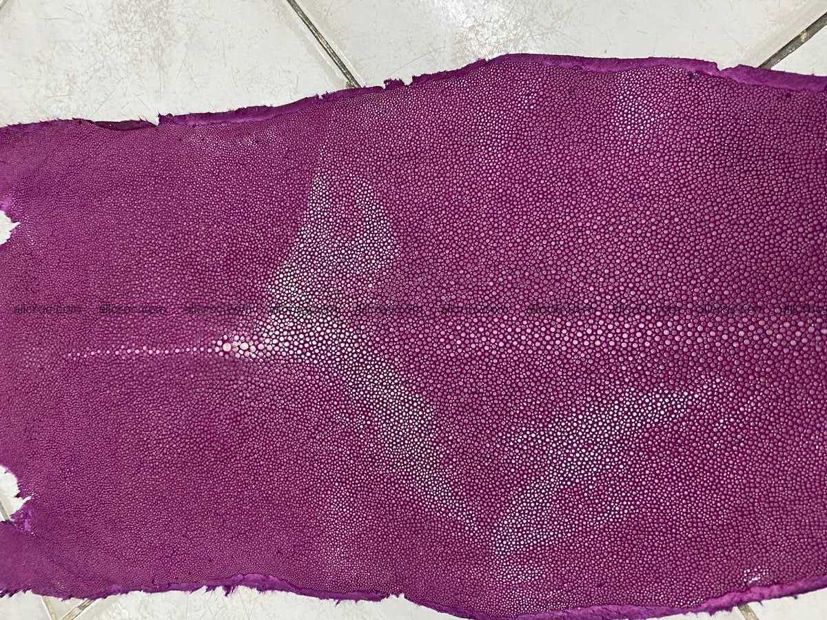 Polished stingray leather 7 inches long shape 2394 Foto 0