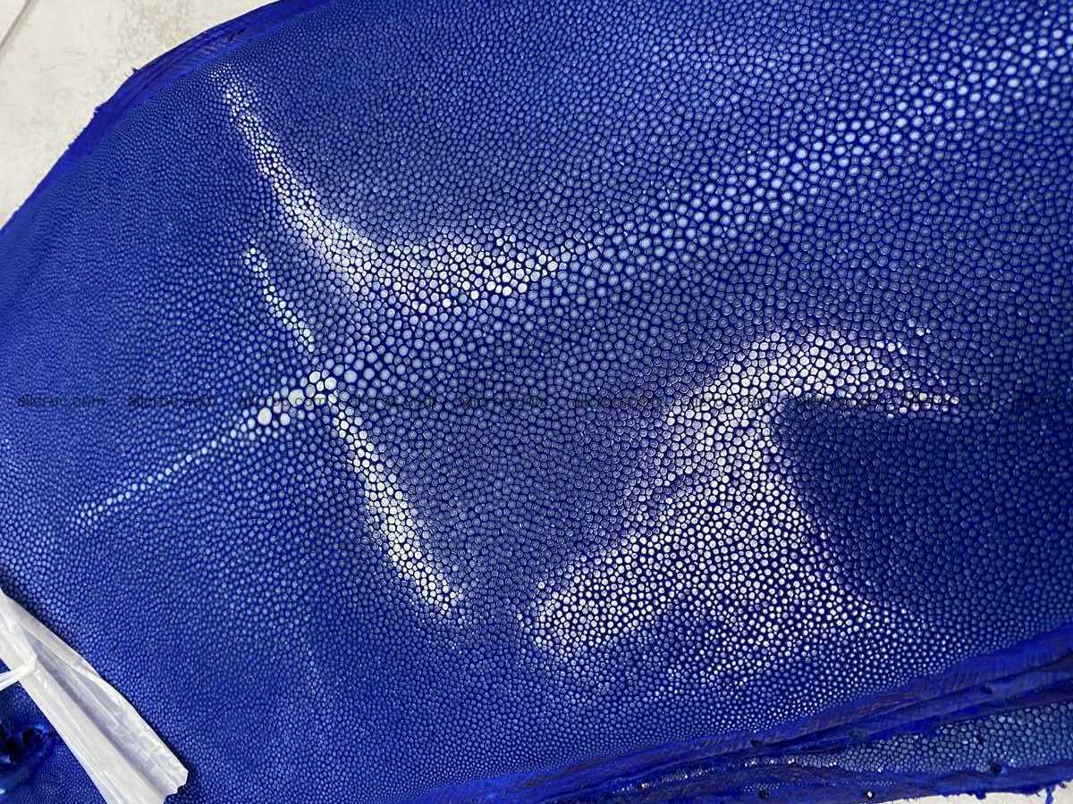 Polished stingray leather 6 inches long shape 2395 Foto 1