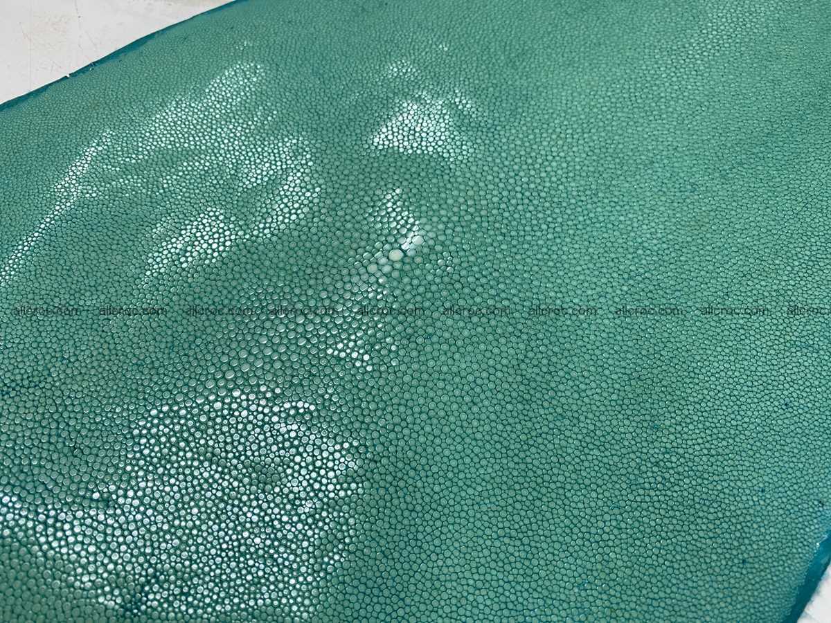 Polished stingray leather 12 inches round shape 2360 Foto 2