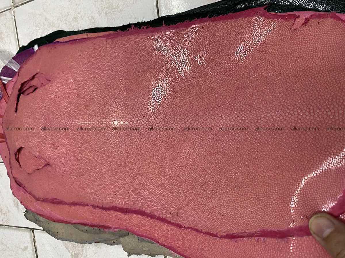 Polished stingray leather 7 inches long shape 2398 Foto 0