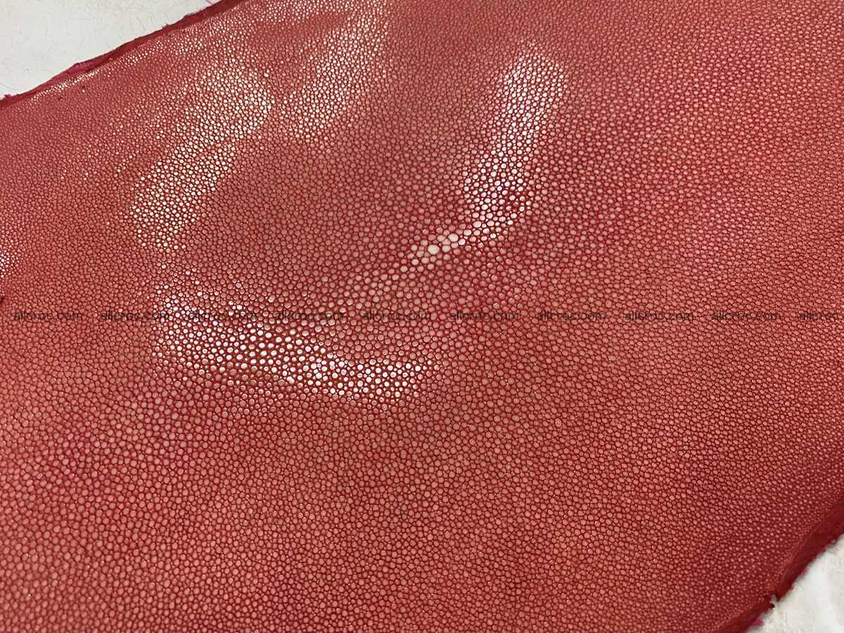 Polished stingray leather 10 inches round shape 2365 Foto 2
