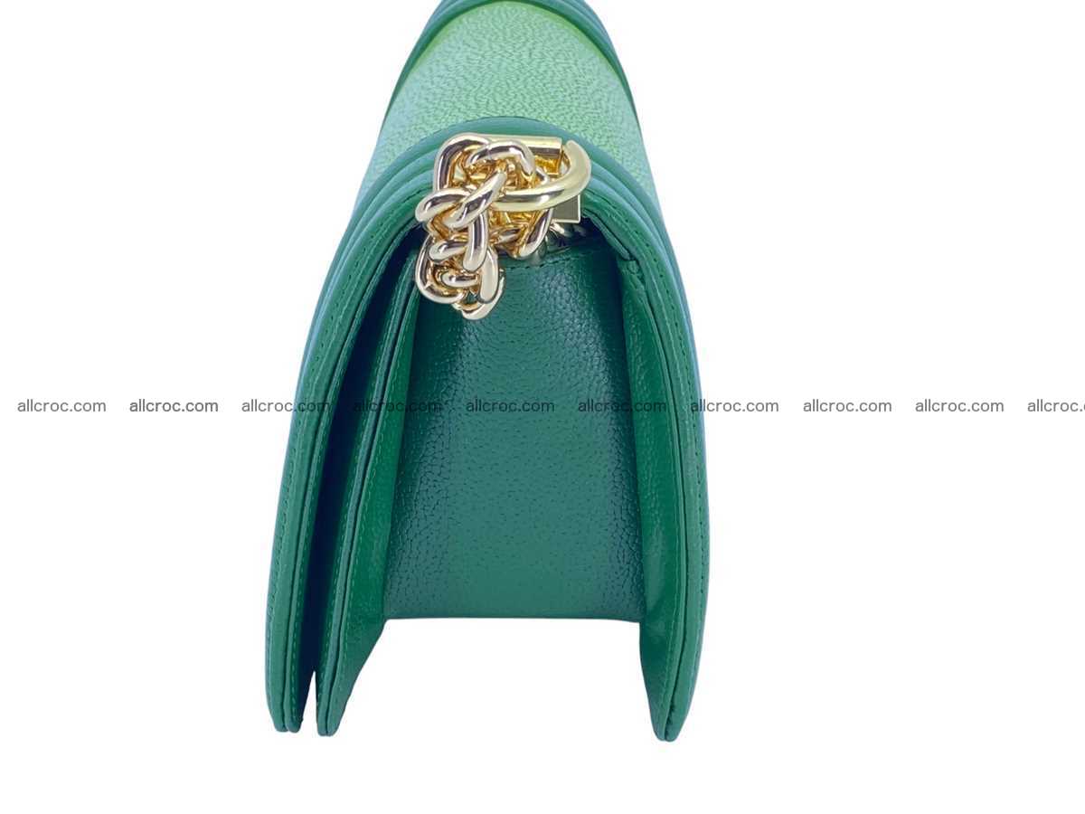 Polished stingray leather bag Chanel style 2586 Foto 2