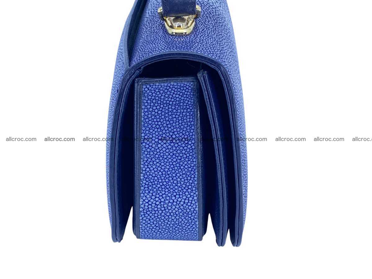Polished stingray leather bag 2495 Foto 2