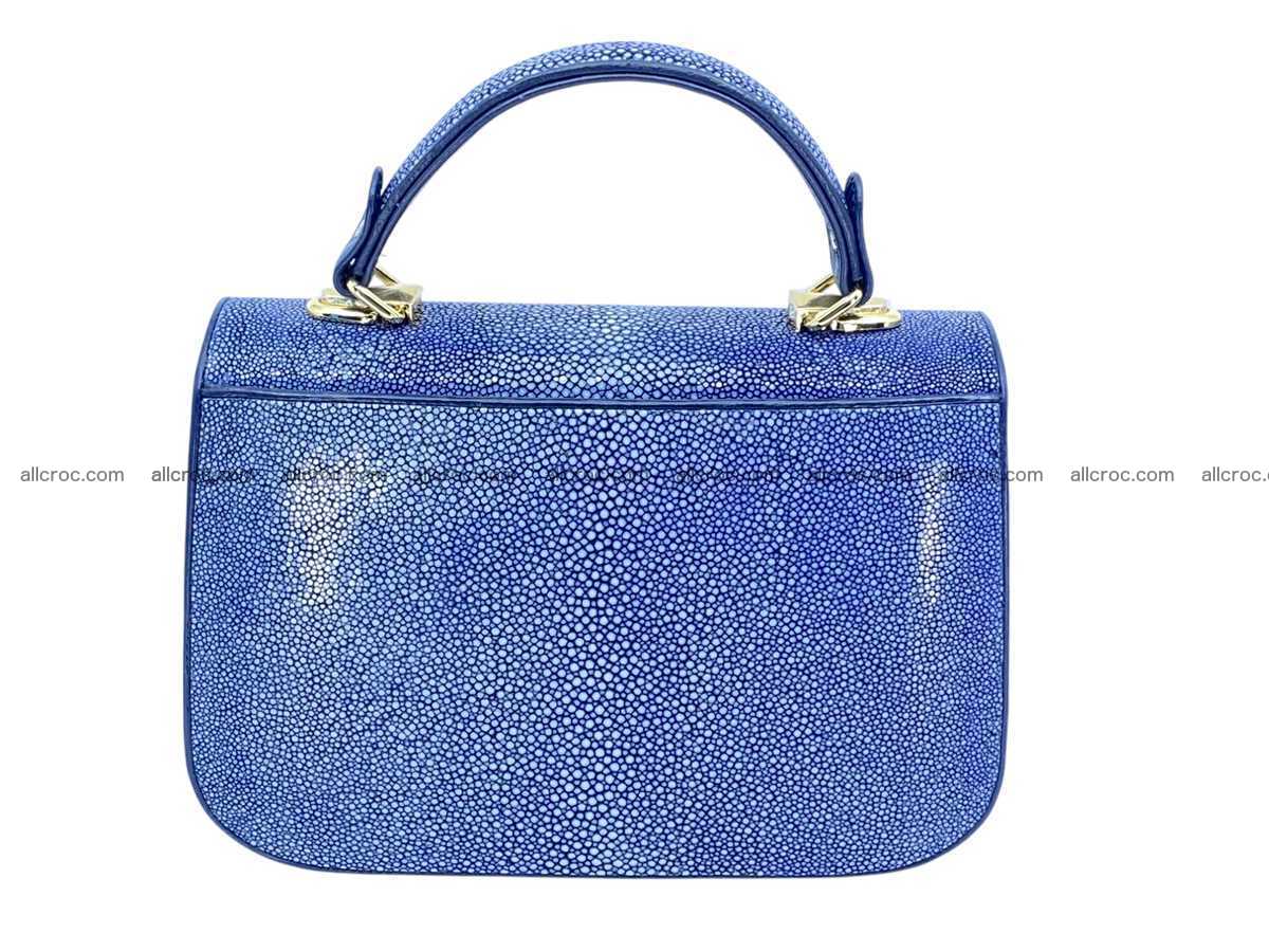 Polished stingray leather bag 2495 Foto 4