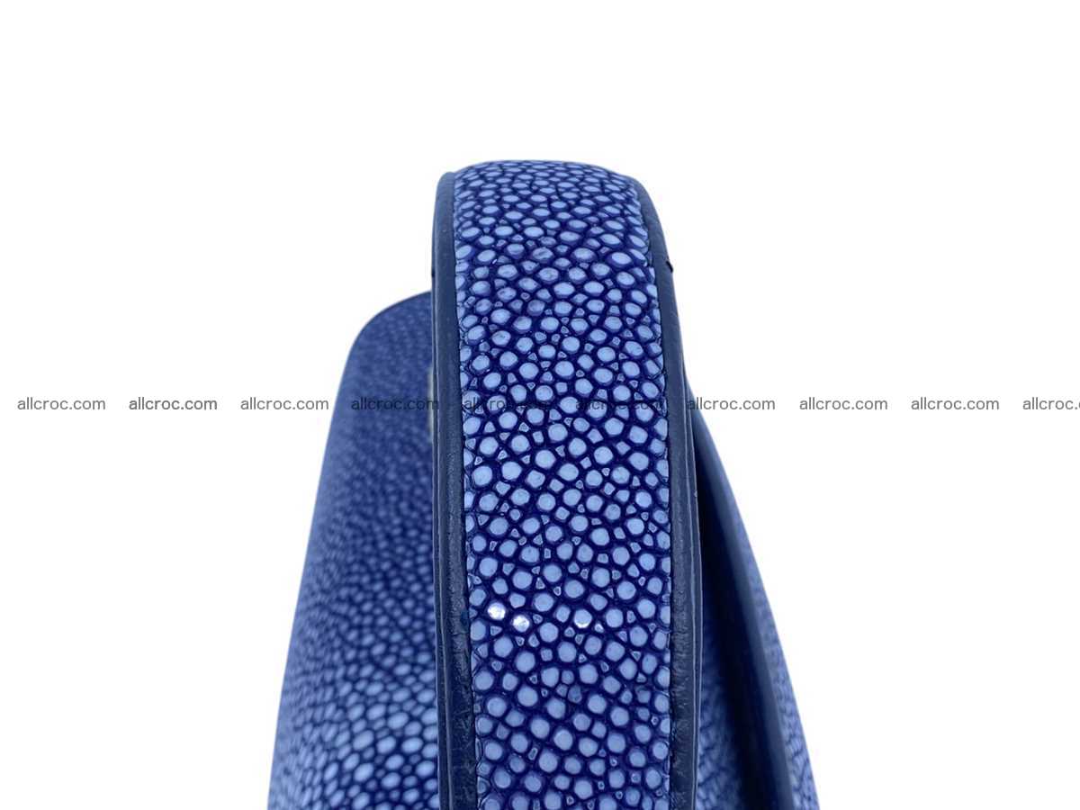 Polished stingray leather bag 2495 Foto 7