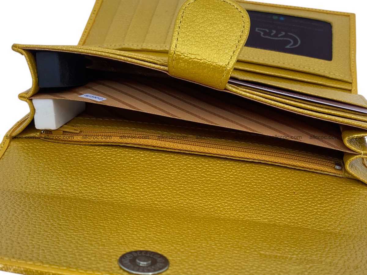 Polished stingray leather wallet 2647 Foto 14