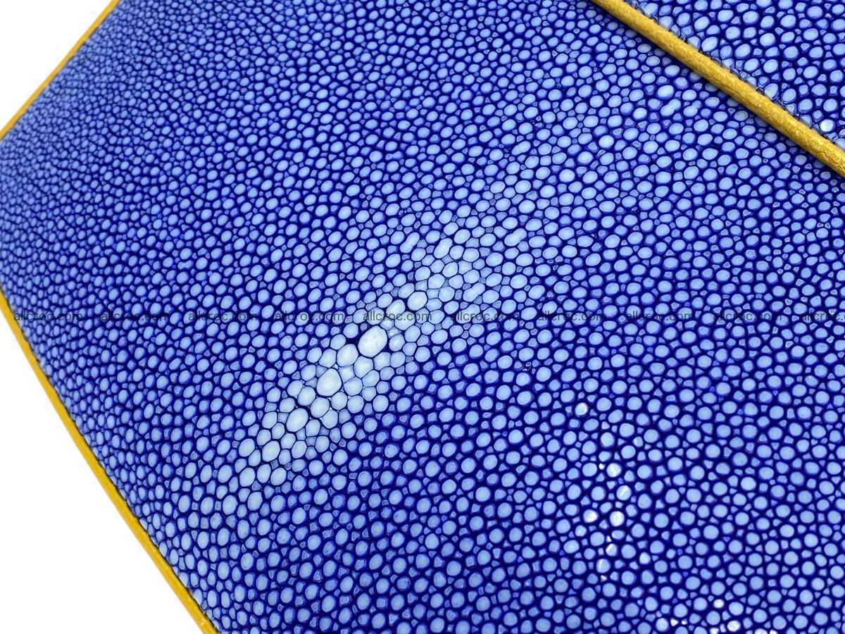 Polished stingray leather wallet 2647 Foto 8