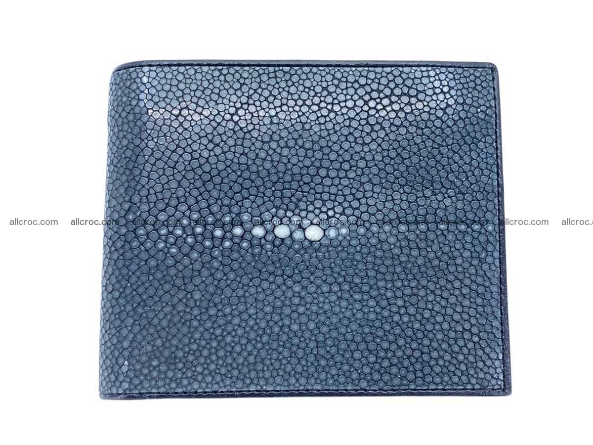 Polished stingray leather wallet 2739 Foto 0