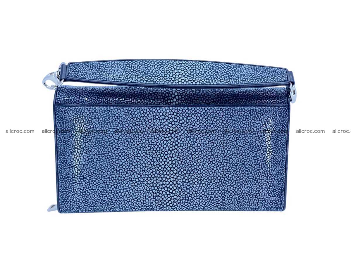 Polished stingray leather women’s clutch 2466 Foto 1