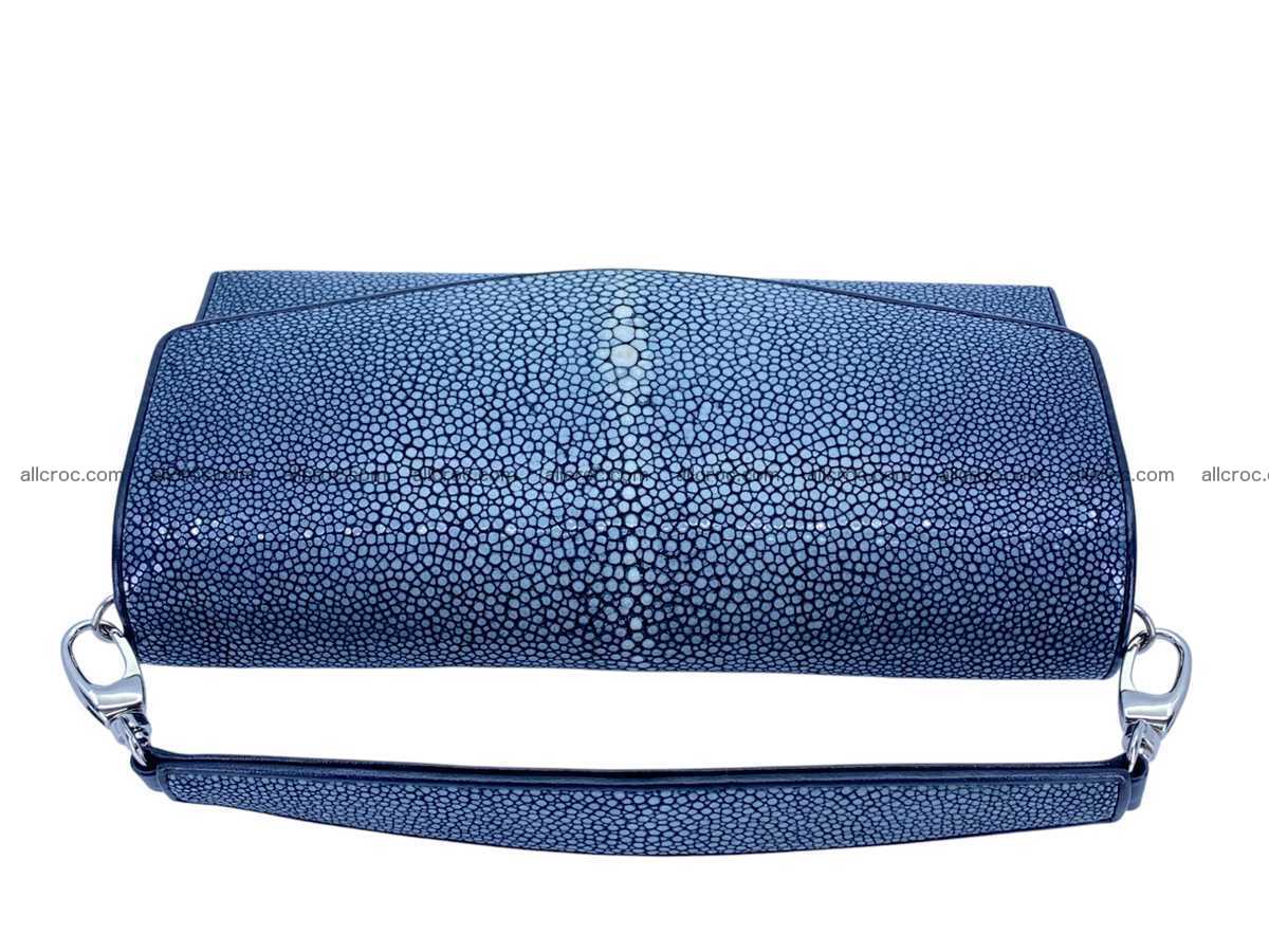 Polished stingray leather women’s clutch 2466 Foto 2