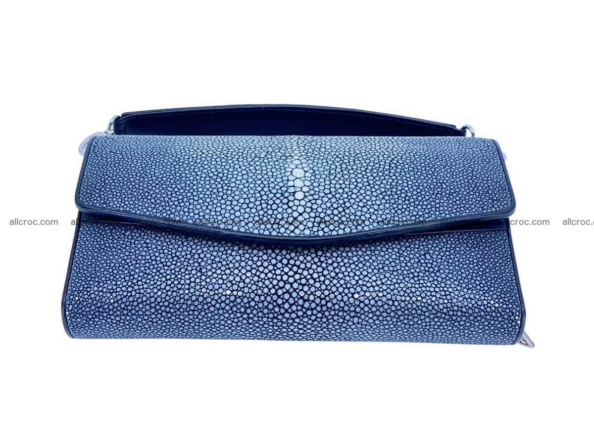 Polished stingray leather women’s clutch 2466 Foto 5