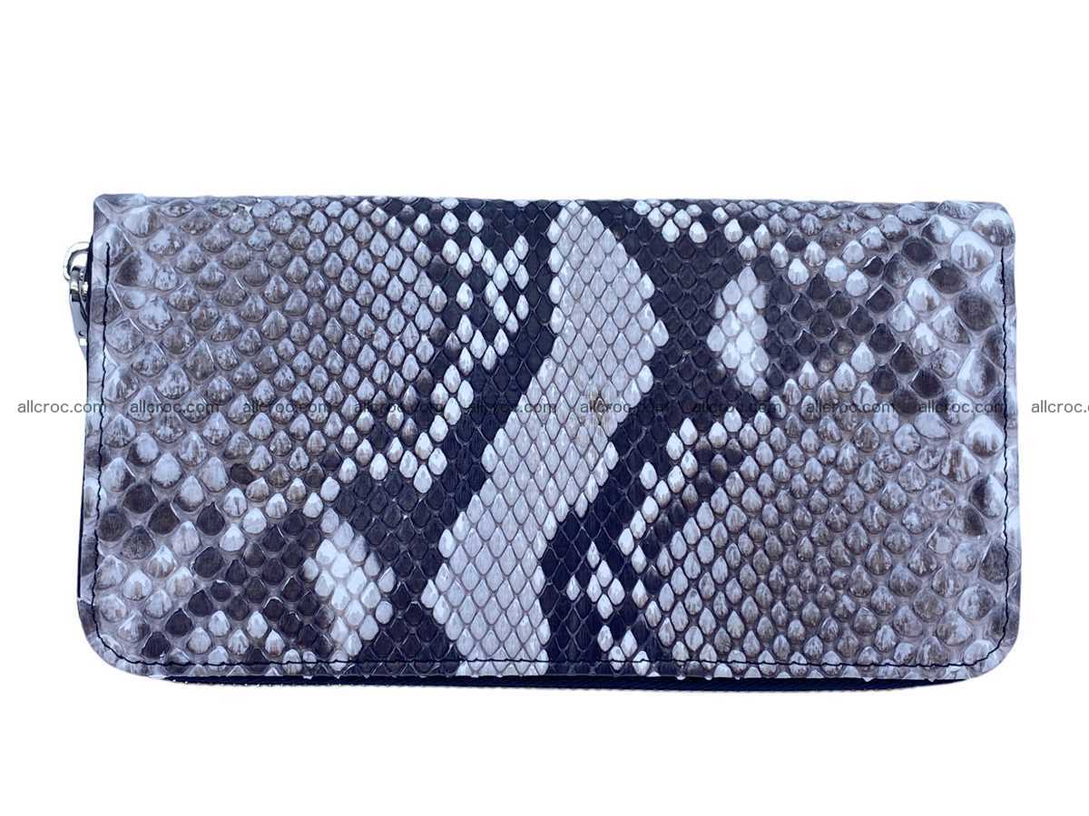 Python leather zip wallet 2696 Foto 2