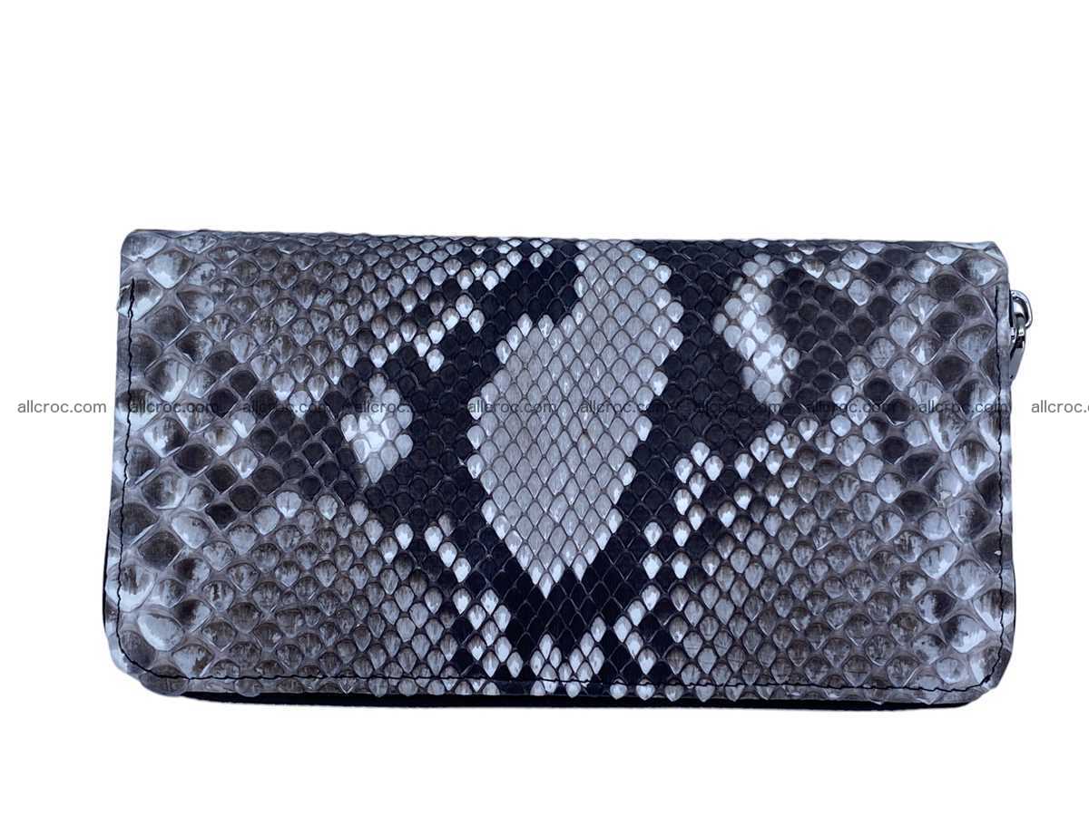 Python leather zip wallet 2696 Foto 3