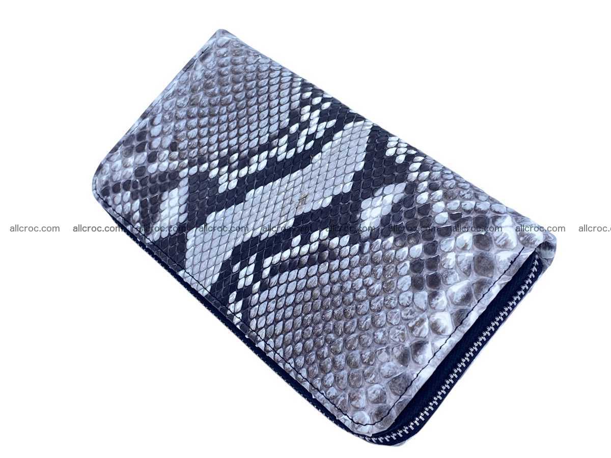 Python leather zip wallet 2696 Foto 1