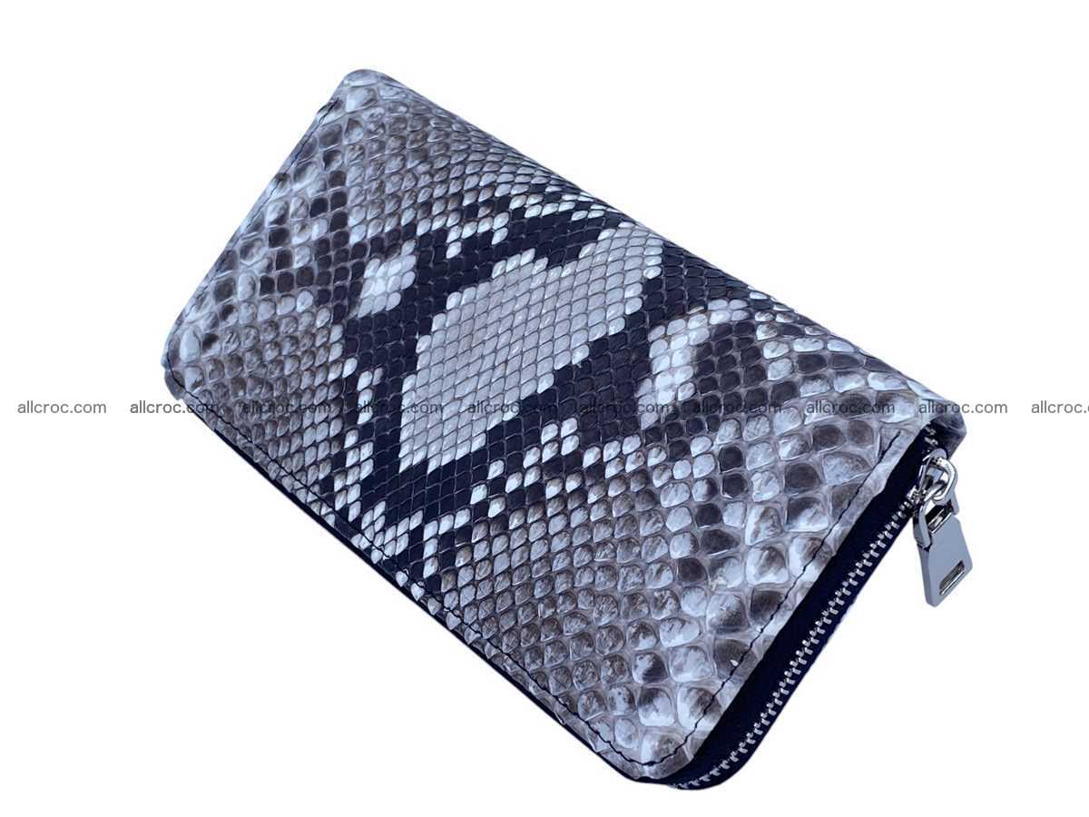 Python leather zip wallet 2696 Foto 0