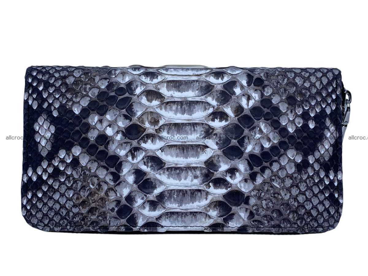 Python leather zip wallet 2697 Foto 2