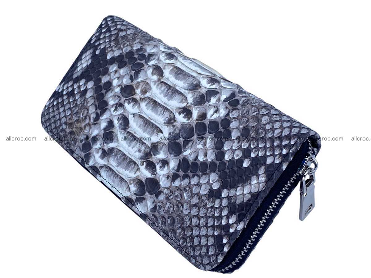 Python leather zip wallet 2697 Foto 0