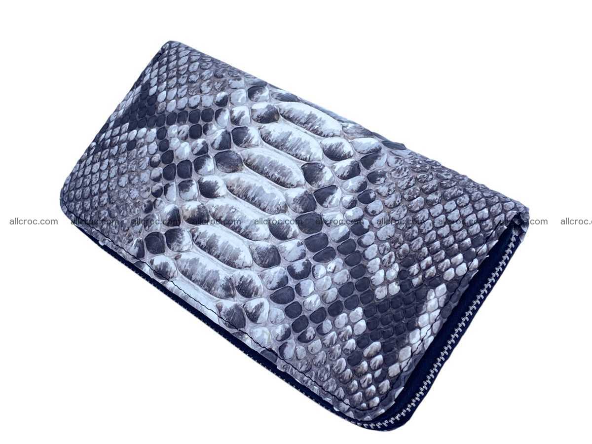Python leather zip wallet 2697 Foto 1
