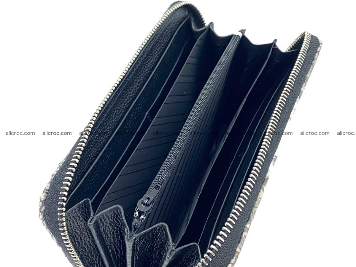 Python leather zip wallet 2697 Foto 4