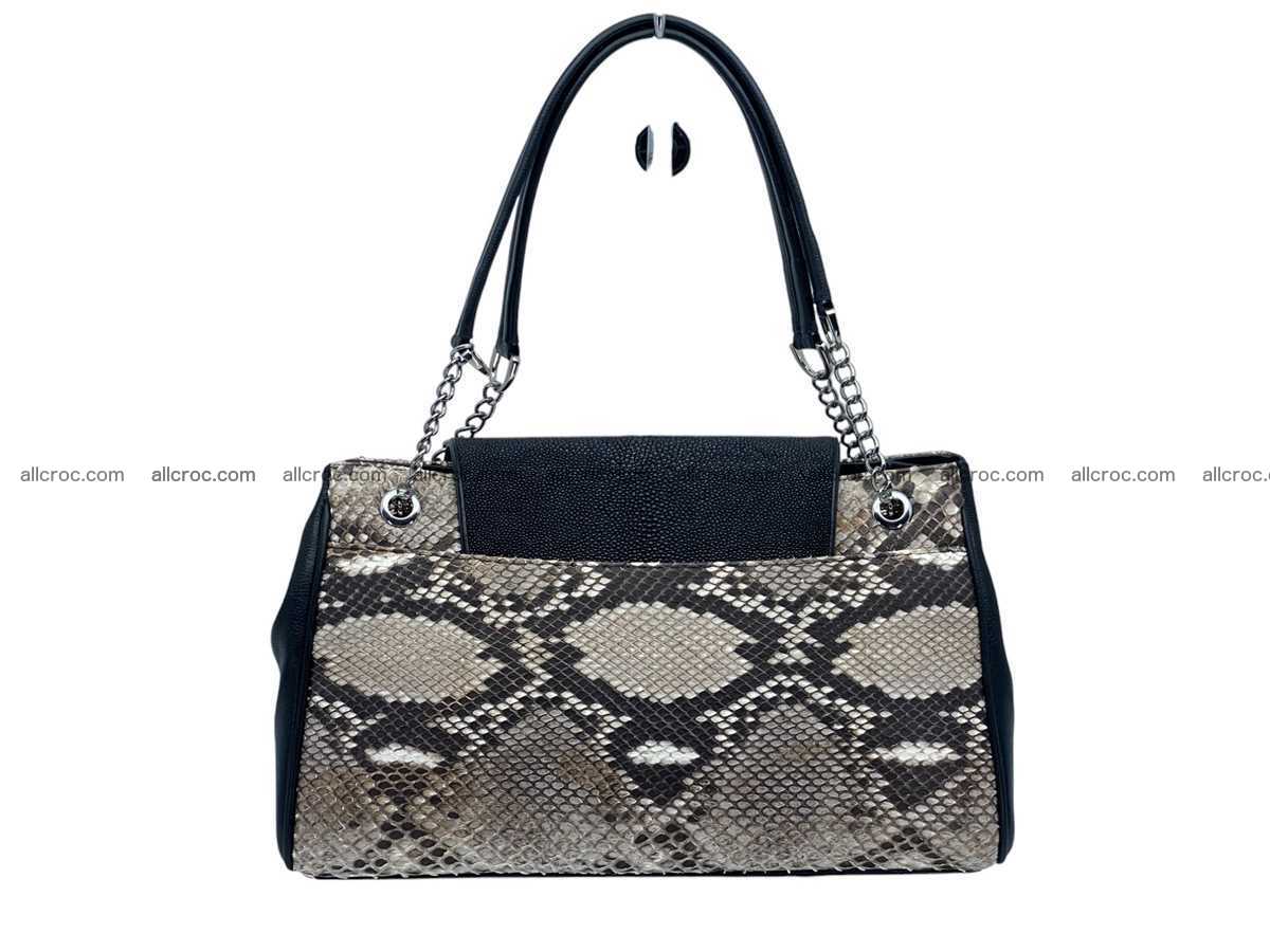 Stingray & python leather bag 2595 Foto 2