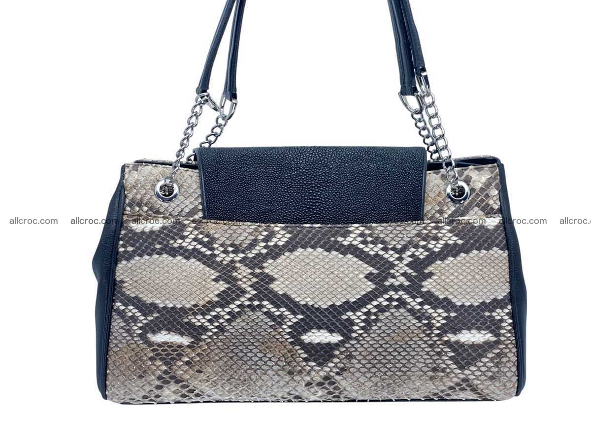 Stingray & python leather bag 2595 Foto 3