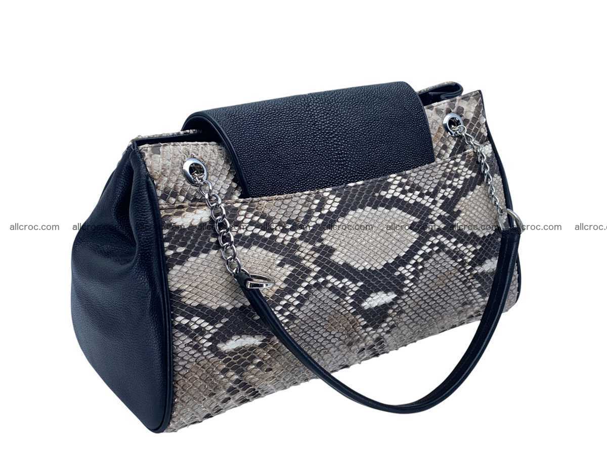 Stingray & python leather bag 2595 Foto 7