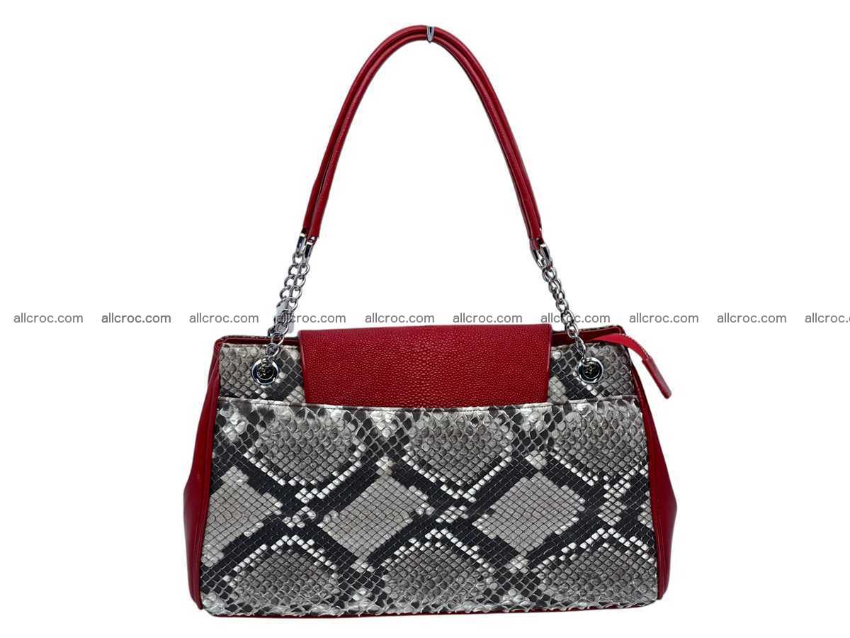 Stingray & python leather bag 2596 Foto 2