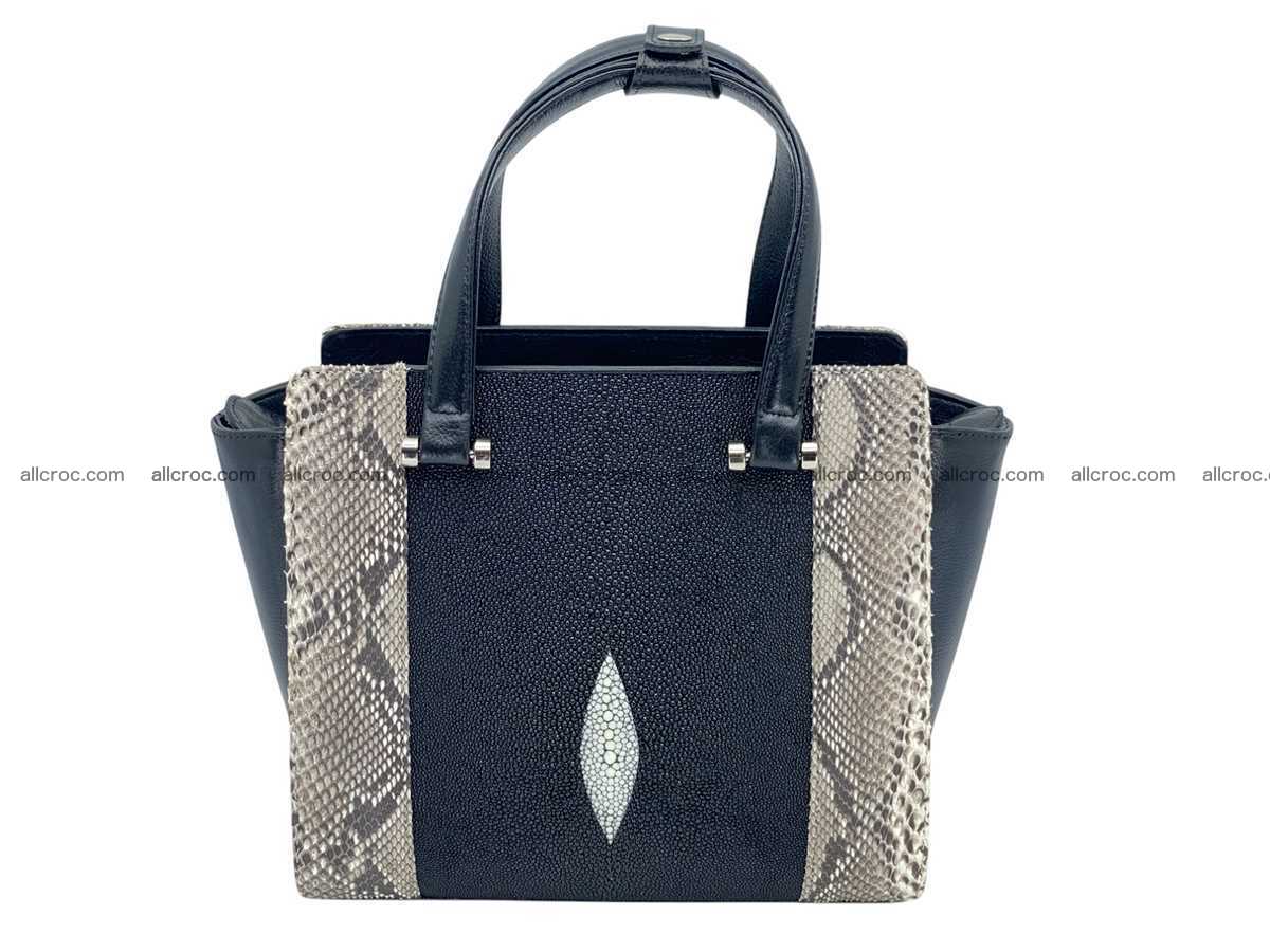 Stingray&python leather bag 2521 Foto 0
