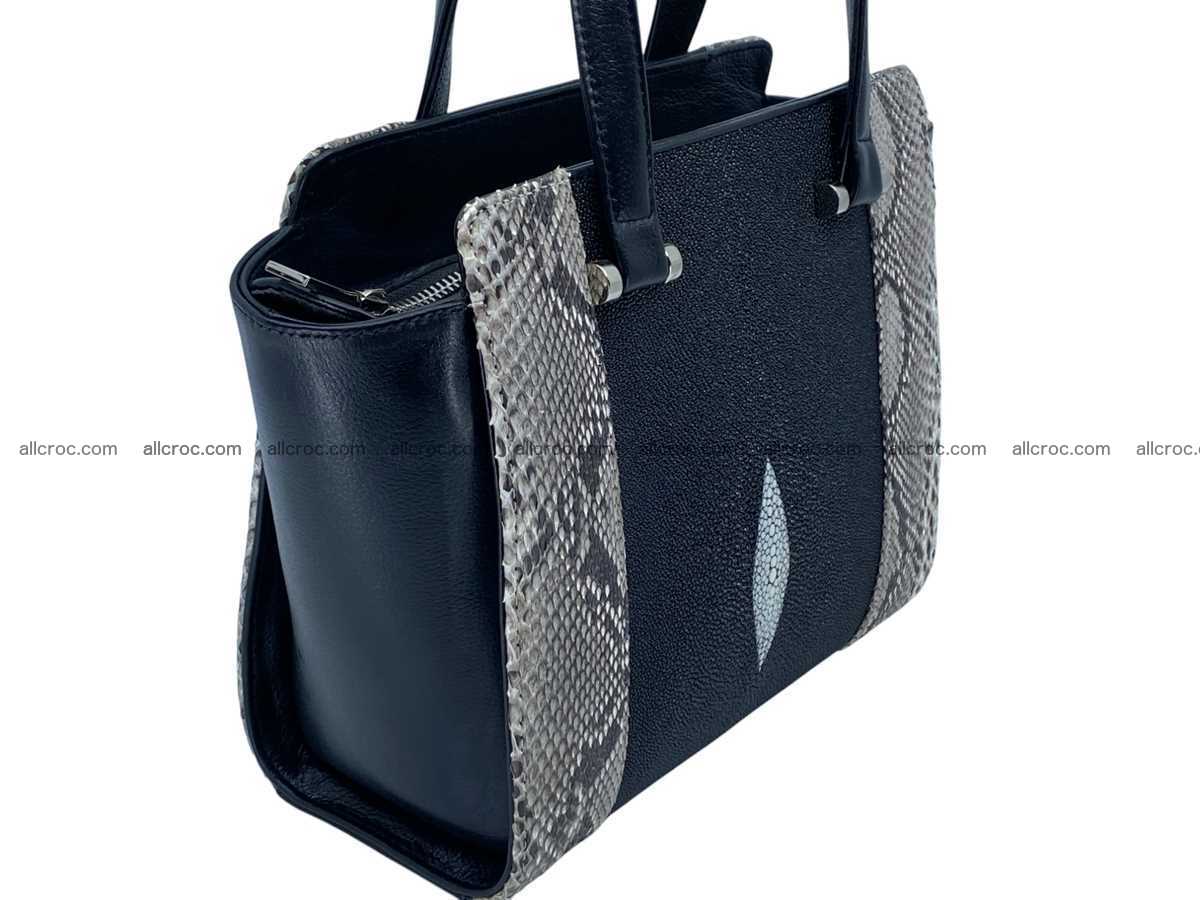 Stingray&python leather bag 2521 Foto 1