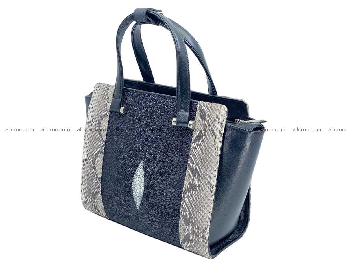 Stingray&python leather bag 2521 Foto 4