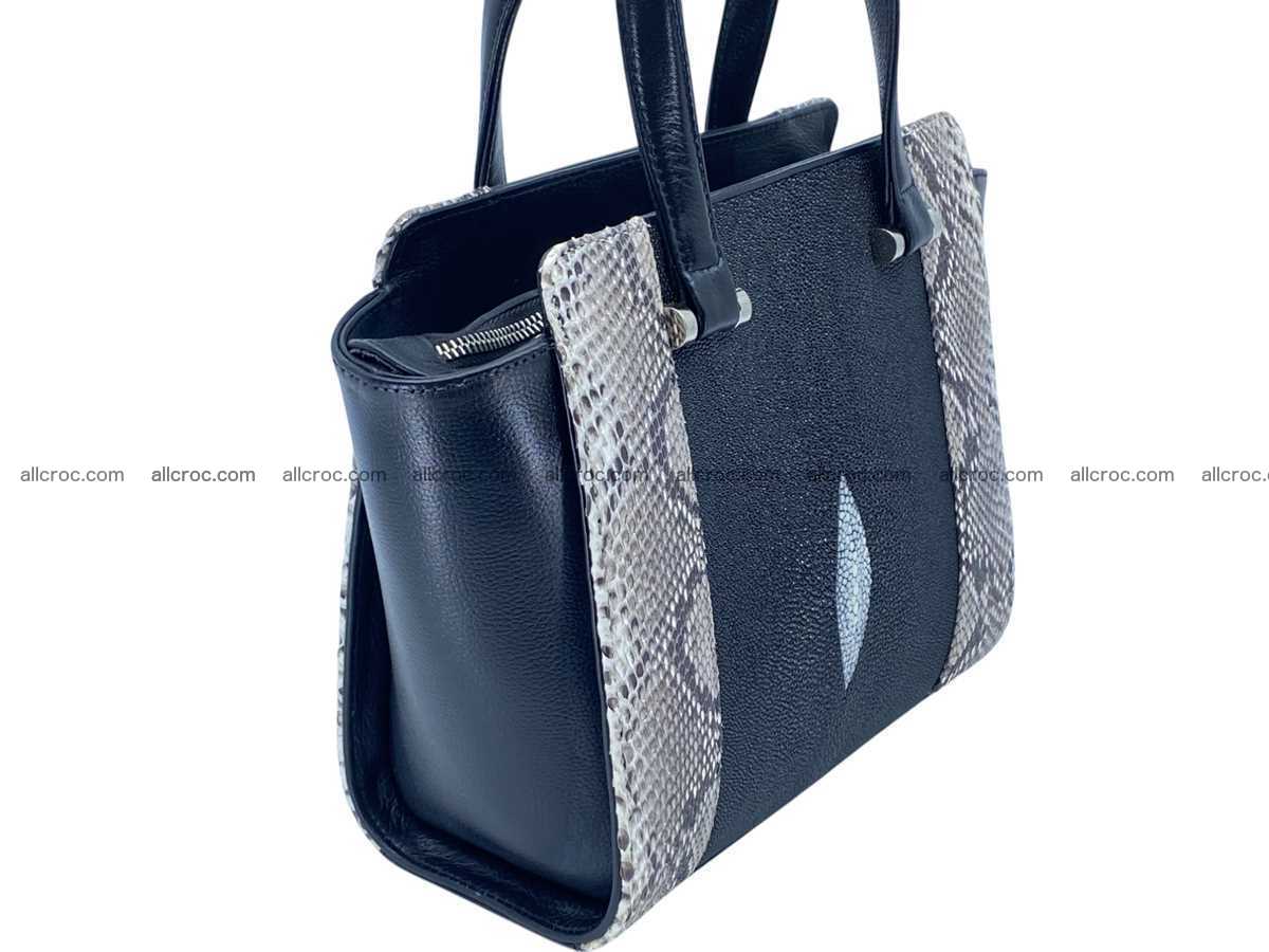 Stingray&python leather bag 2521 Foto 8