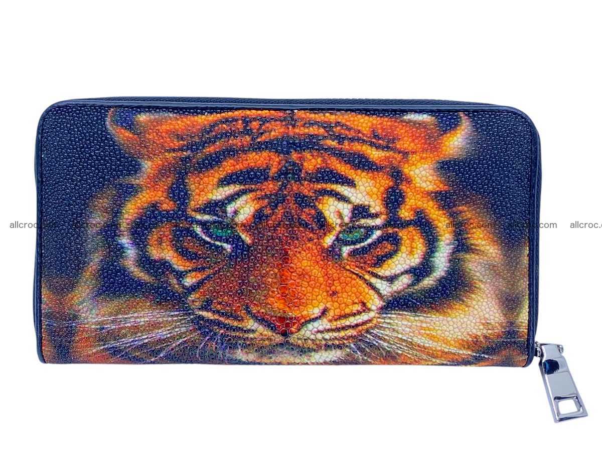 Stingray lather zip wallet 2708 Foto 1