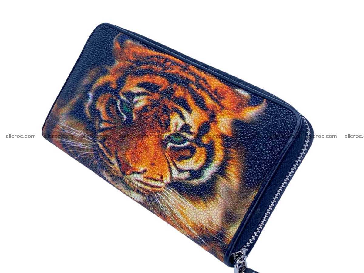 Stingray lather zip wallet 2708 Foto 2