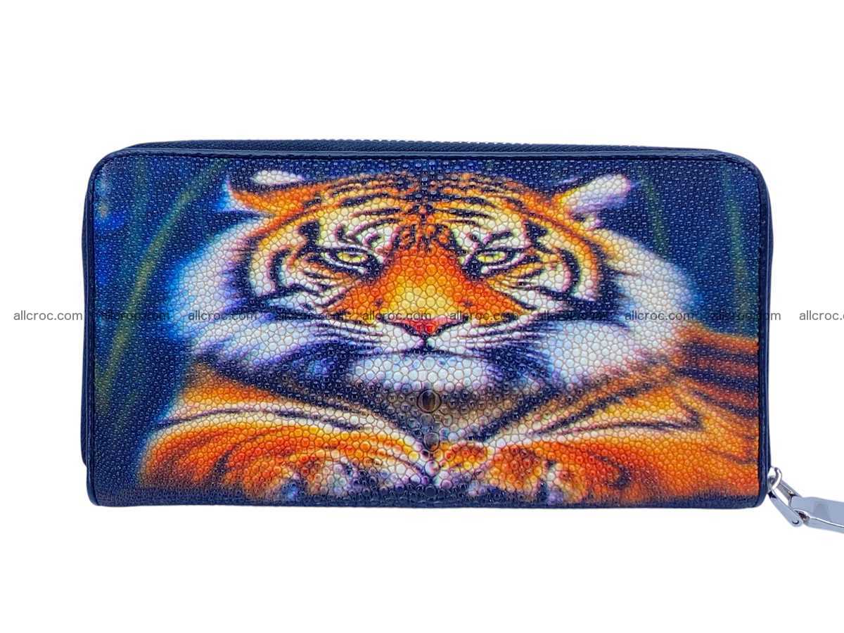 Stingray lather zip wallet 2709 Foto 0