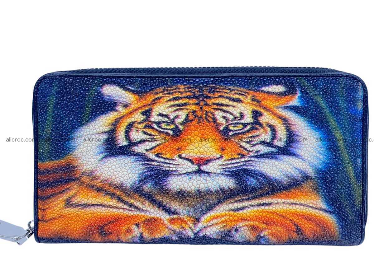 Stingray lather zip wallet 2709 Foto 1