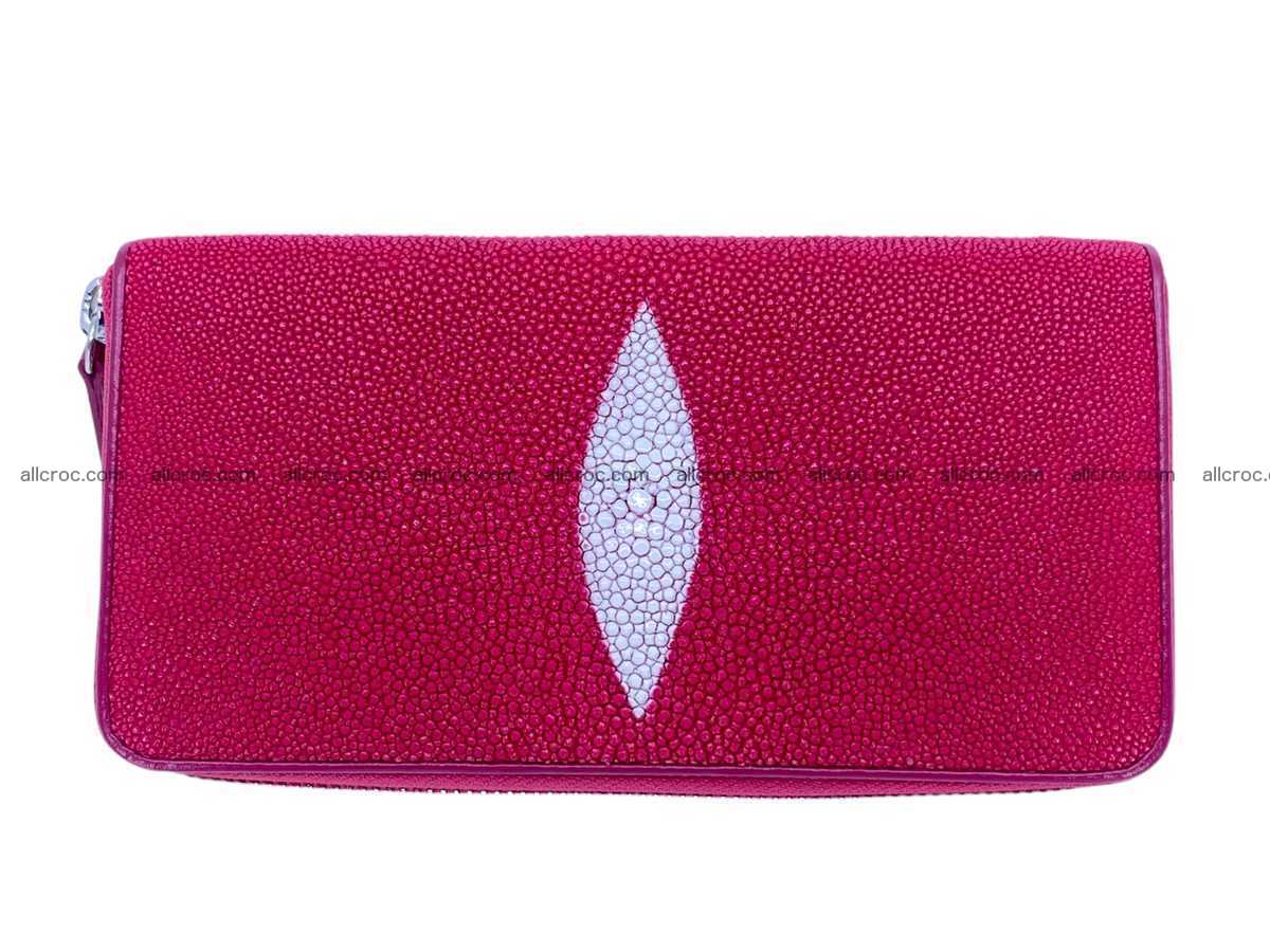Stingray lather zip wallet 2688 Foto 2